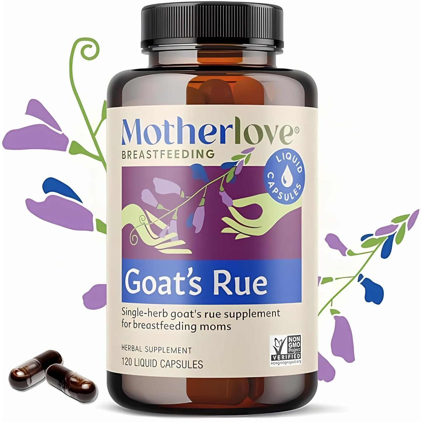 Motherlove Goat's Rue Liquid Capsules