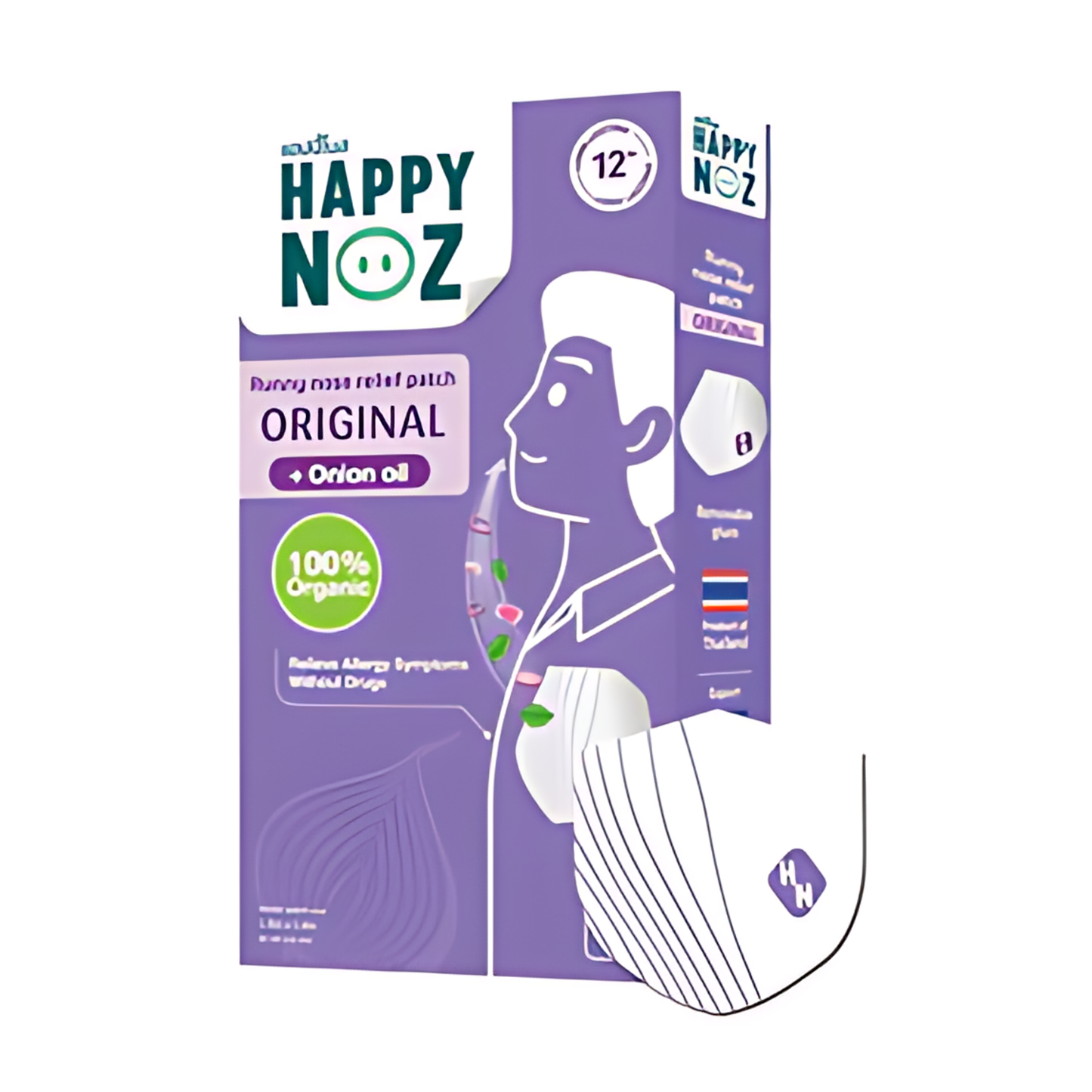 Happy Noz Adult Original Organic Onion Sticker (6s)
