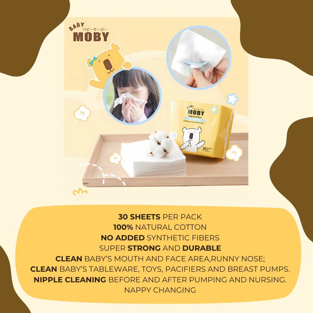 Baby Moby Dry Wipes