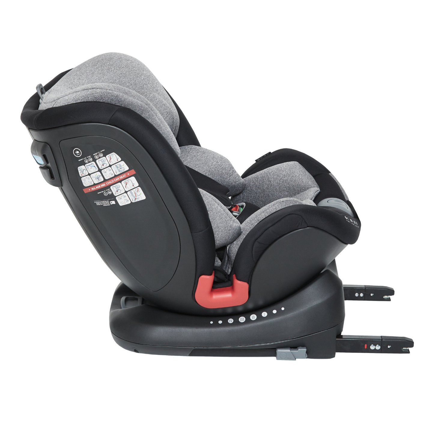 Poled All Age 360 Car Seat (0-12 years old)