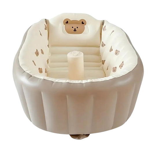 Yomomma Inflatable Baby Bath Tub | Comes with reusable pouch for easy storage