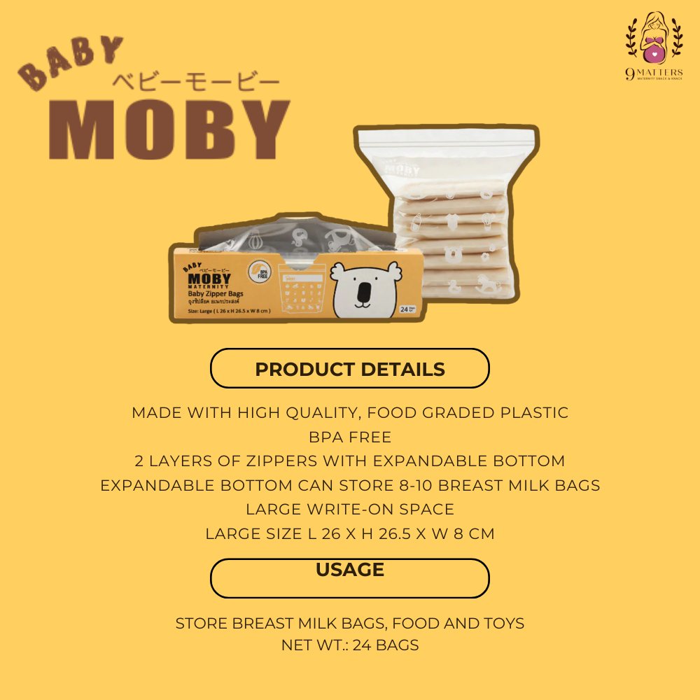 Baby Moby Zipper Bag