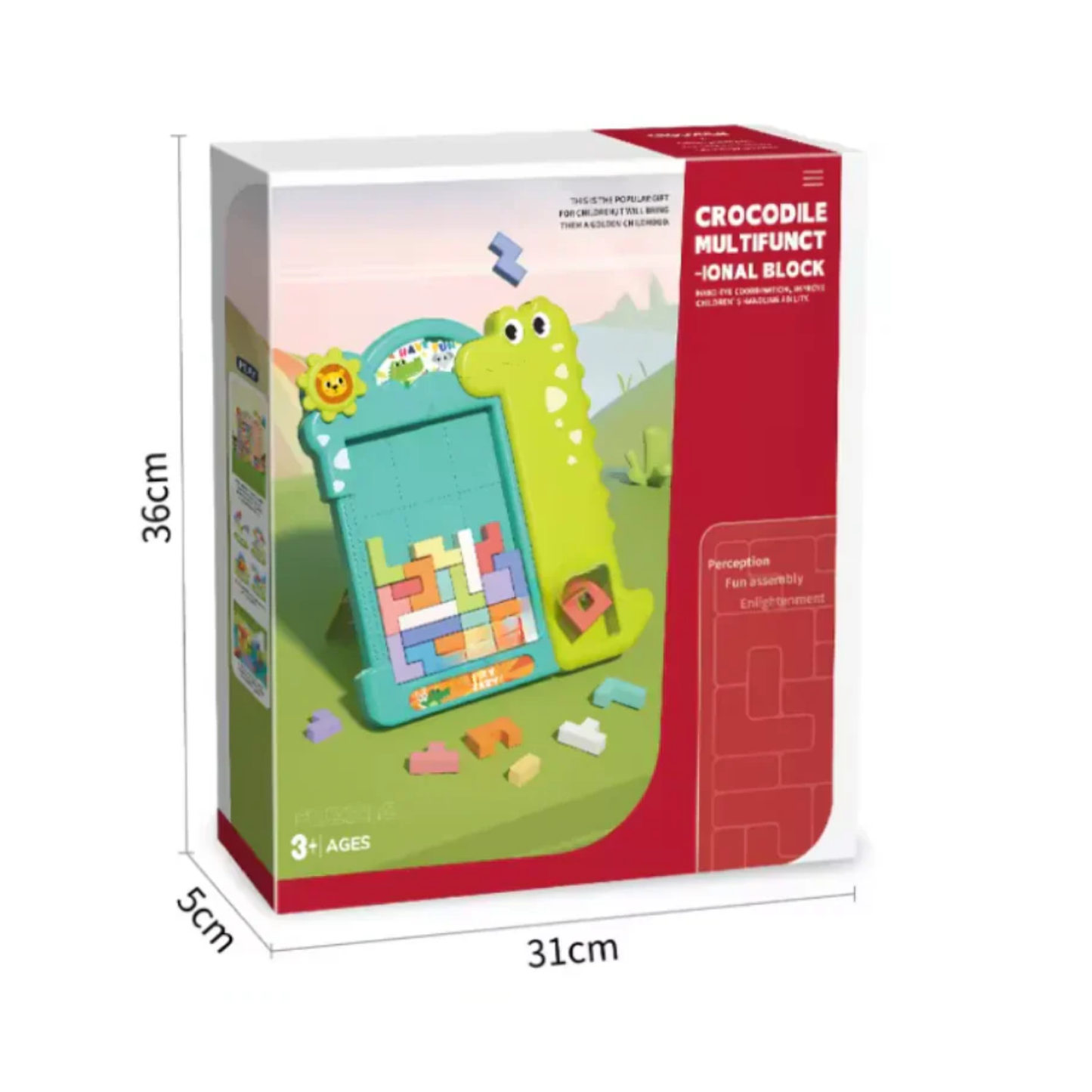 Kodomo Playhouse Multi-functional Building Blocks Matching Game