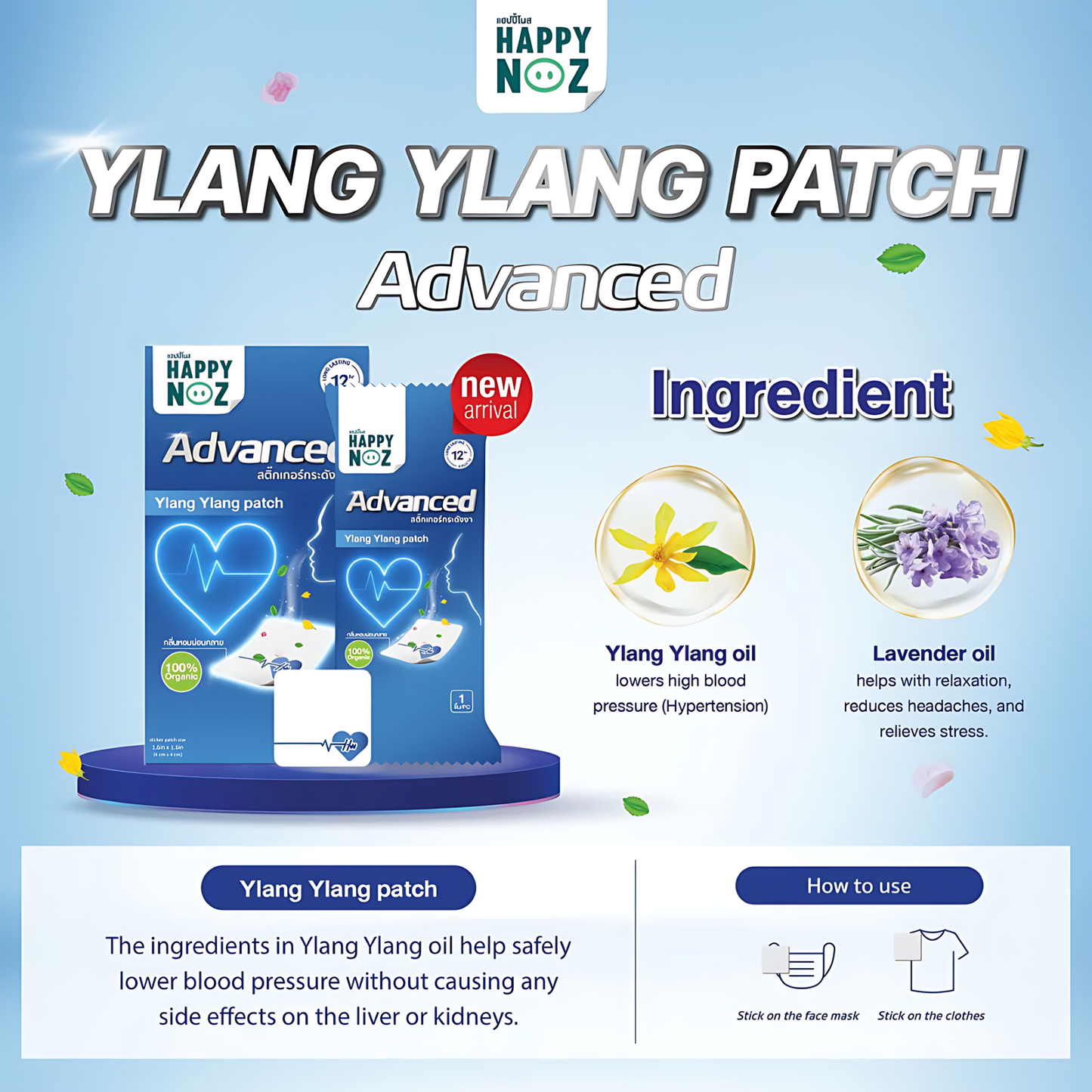 Happy Noz Advanced Ylang Ylang Onion Sticker (6s)