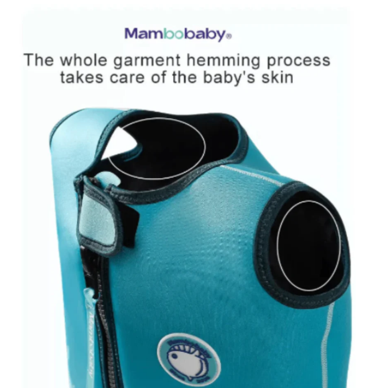 Mambobaby Air-Free Swimming Aid Vest For Ages 4 To 6 Yrs Old