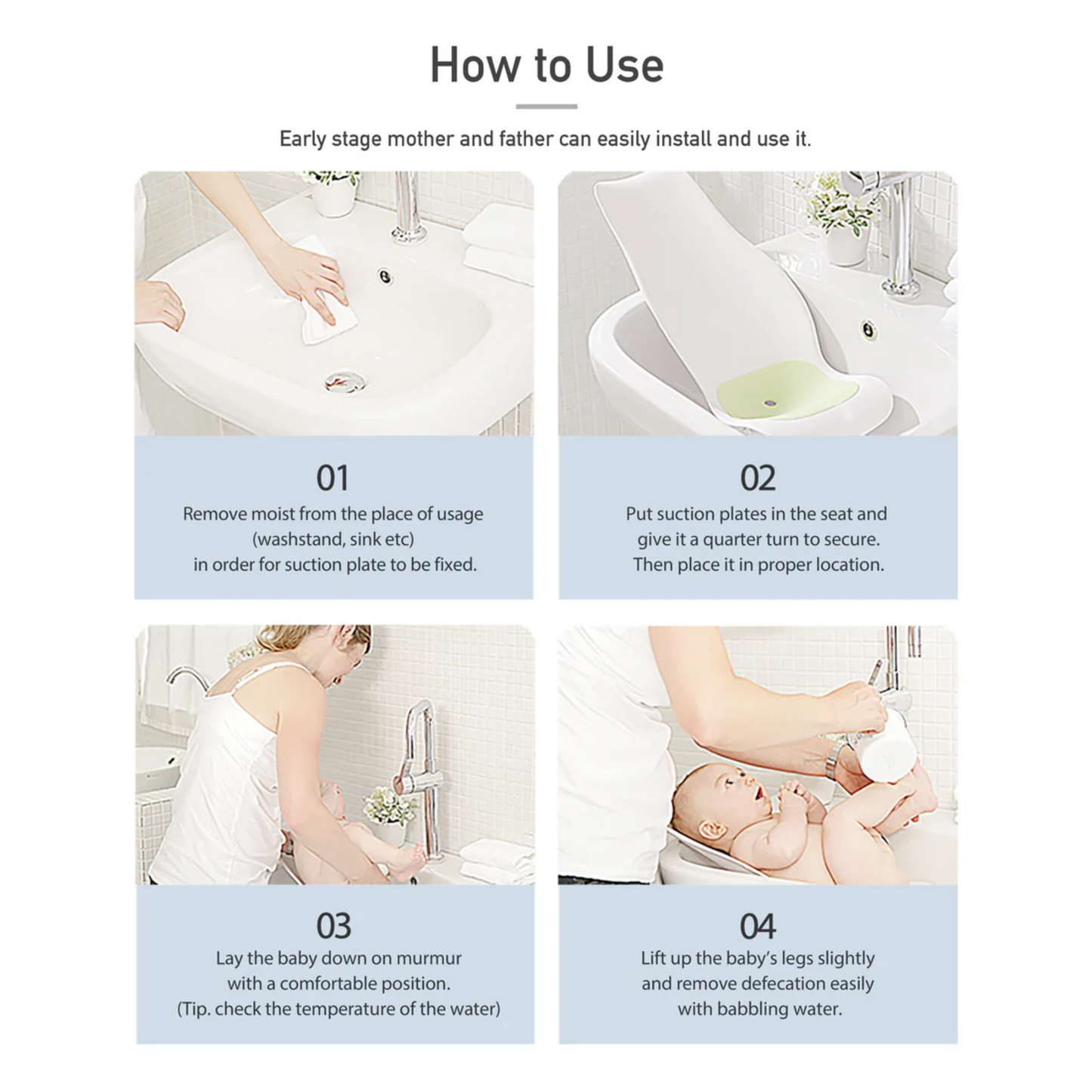 Murmur Smart Baby Bath Seat and Bidet
