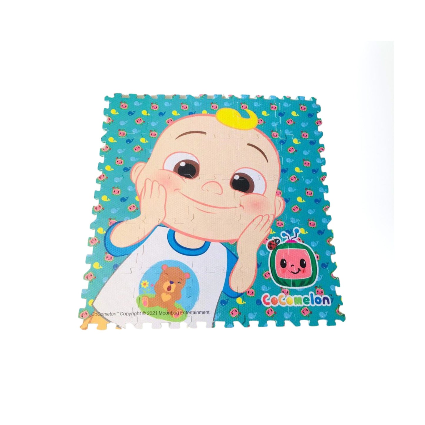 Cocomelon Puzzle Mats I Provide safety for kids, Compact size, Easy to clean, Portable, and Help reduce risk of injuries