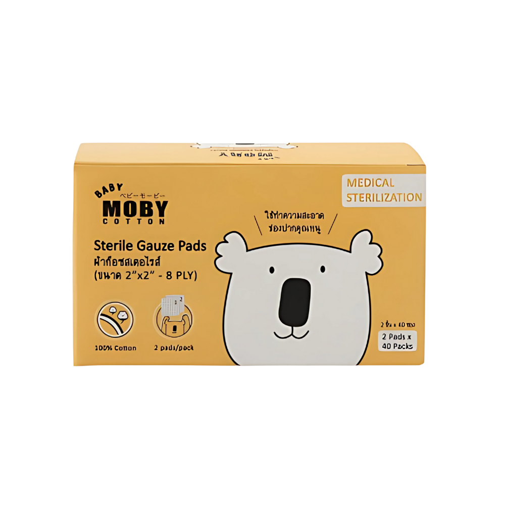 Baby Moby Sterile Gauze Pads