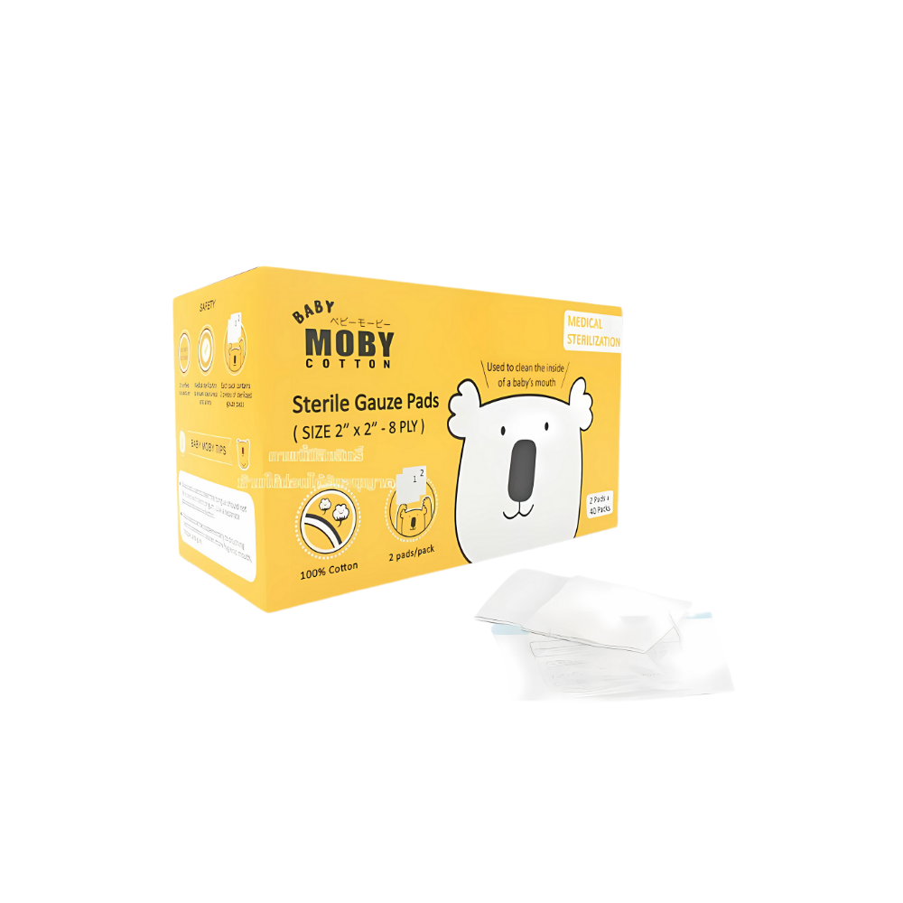 Baby Moby Sterile Gauze Pads