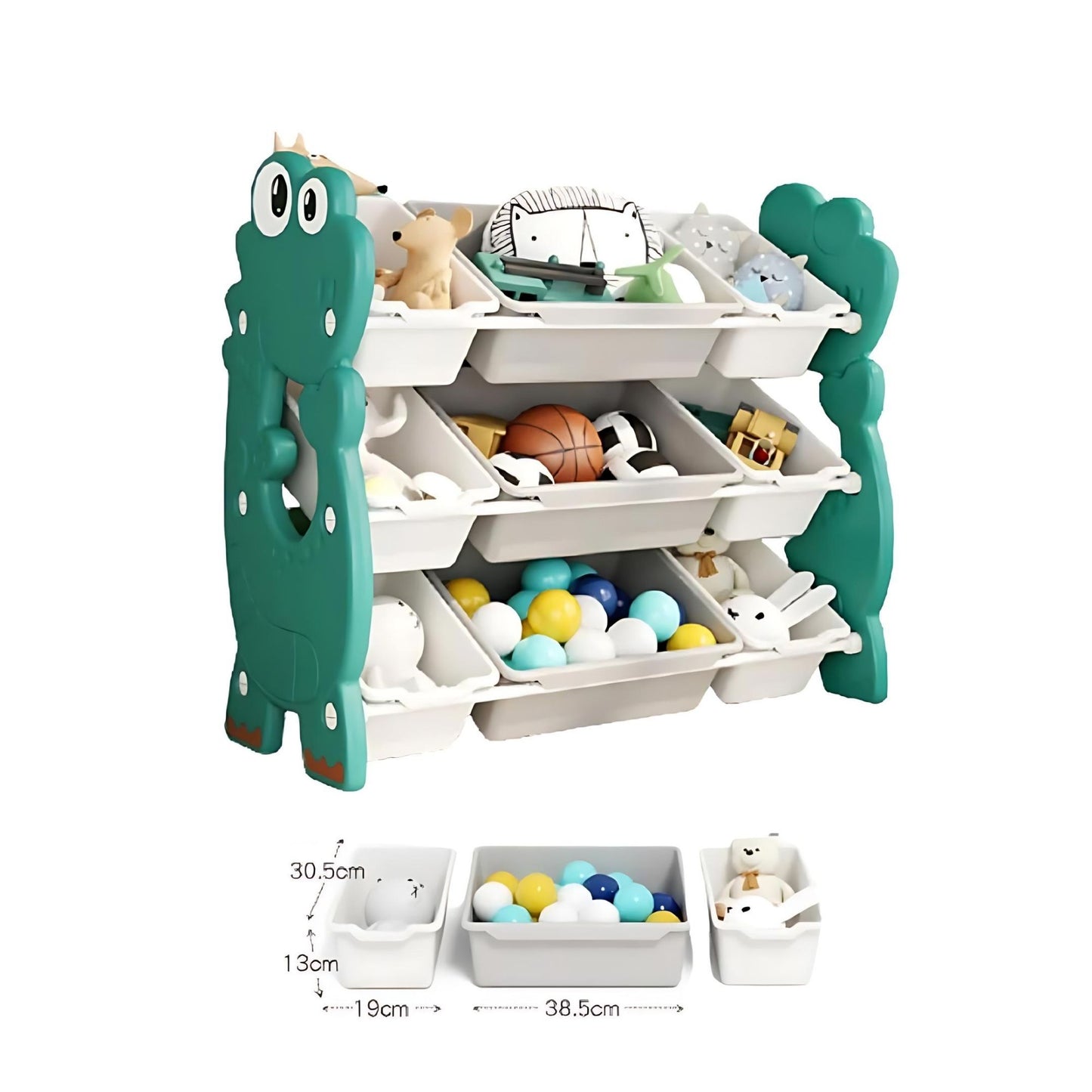 Kodomo Dinosaur Storage Rack