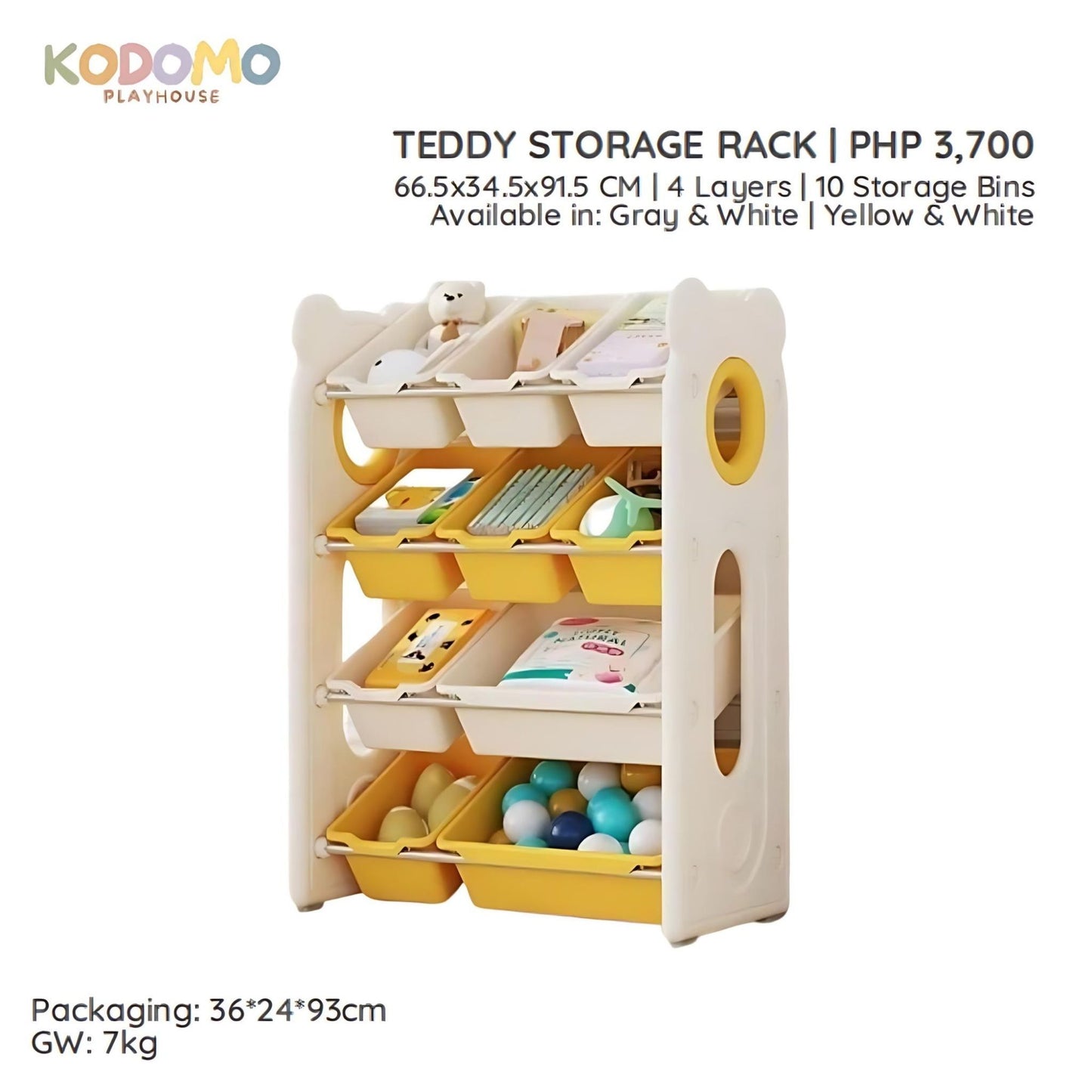 Kodomo Teddy Storage Rack