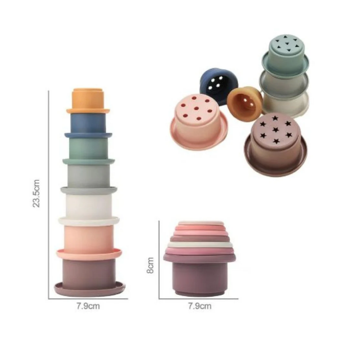 Kodomo Playhouse Stacking Cups