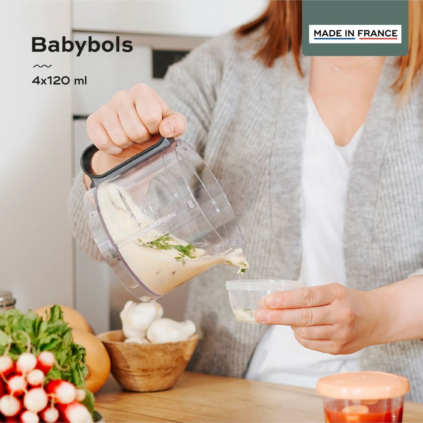 Babymoov Babybowls Multiset Airtight Food Storage Containers with Spoons