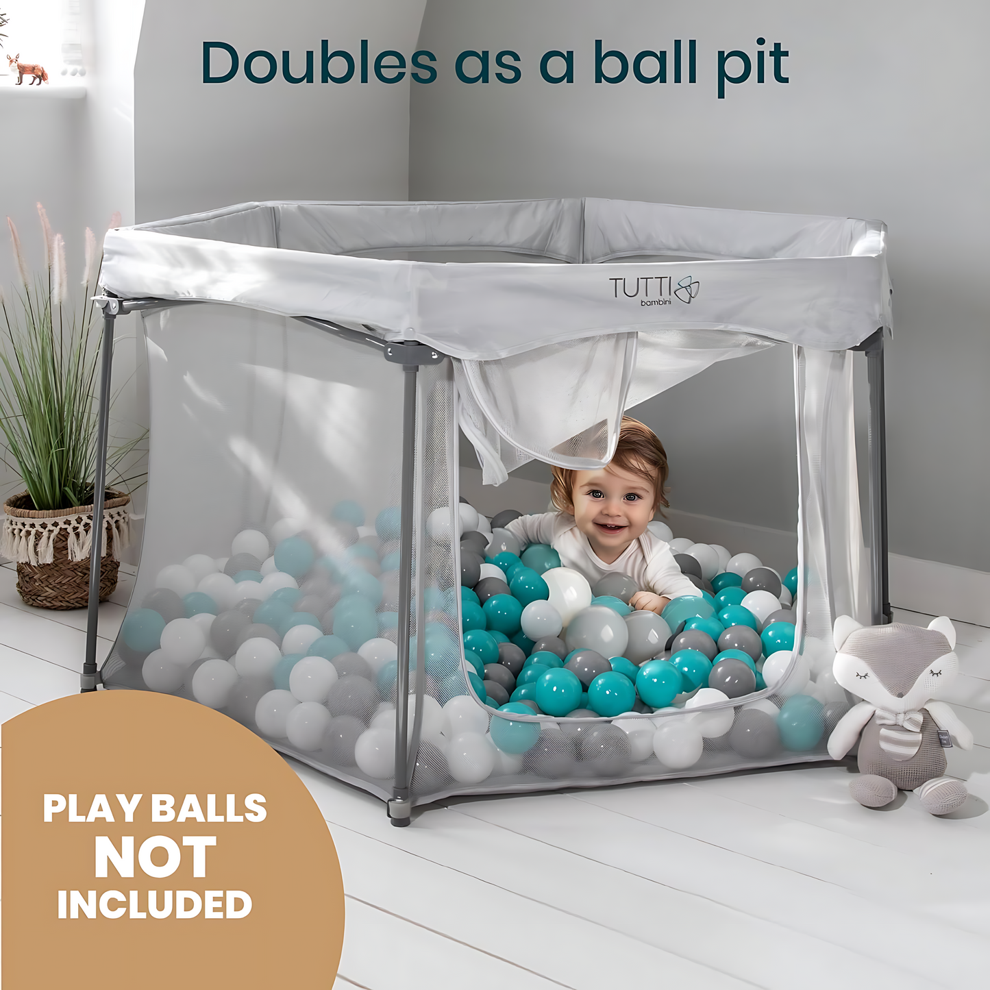 Tutti Bambini Foldable Hexa Baby Playpen