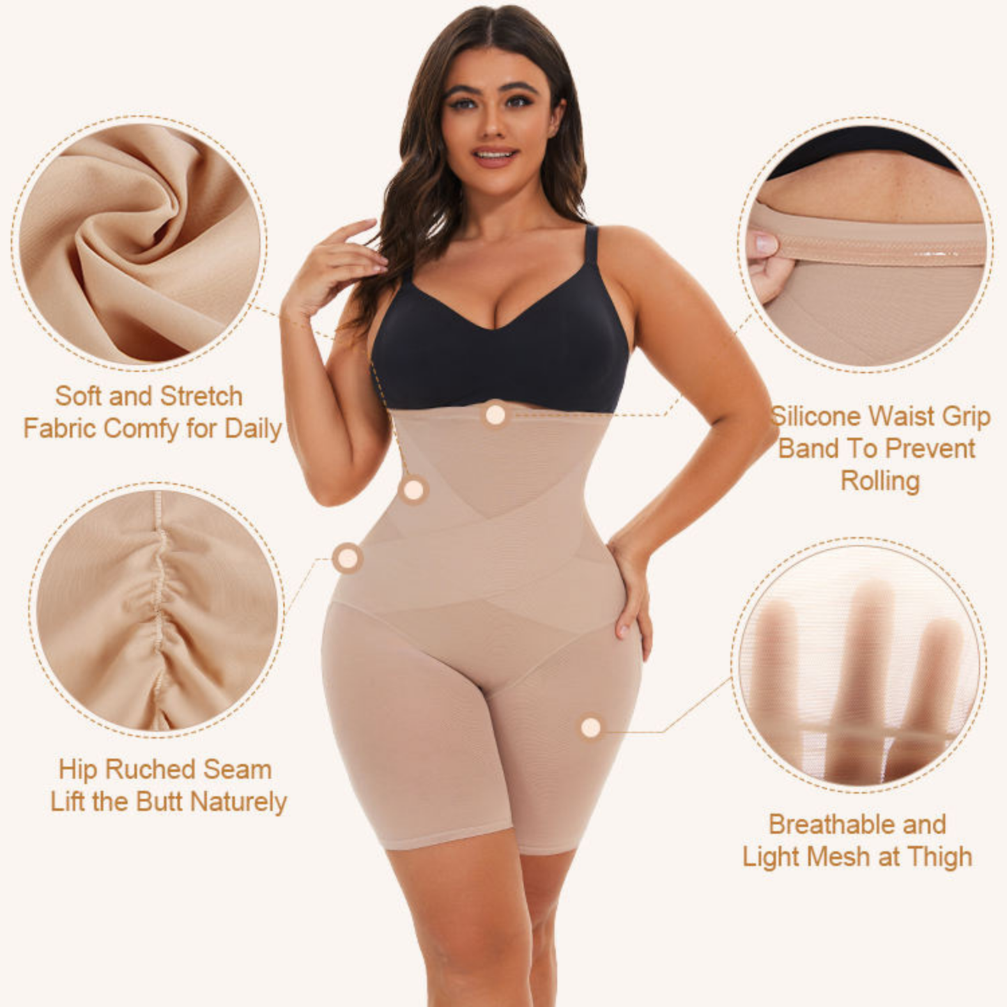 Flourish Maternity Shapewear Compression Body Shaper High Waist Postpartum Recovery