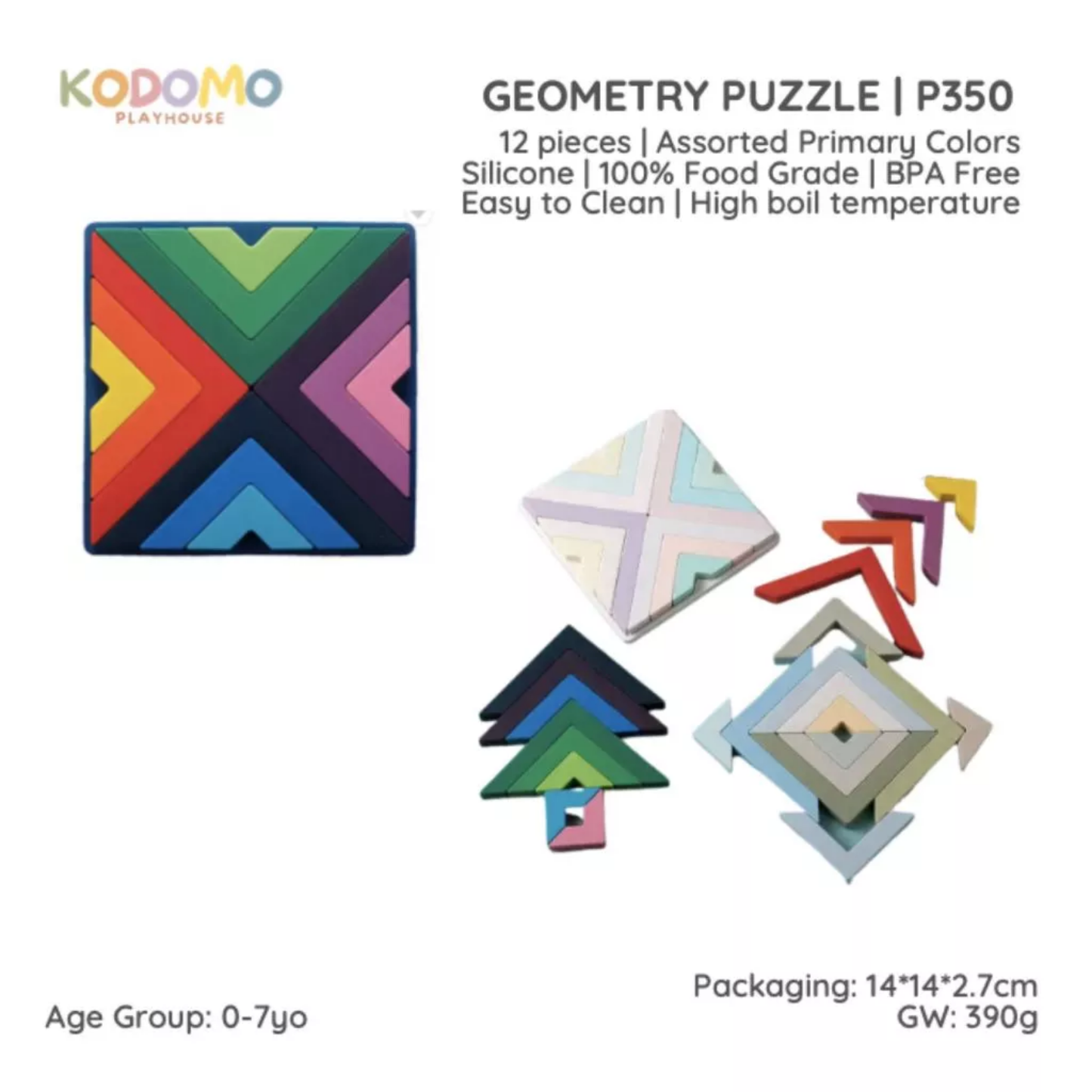 Kodomo Playhouse Geometry Puzzle