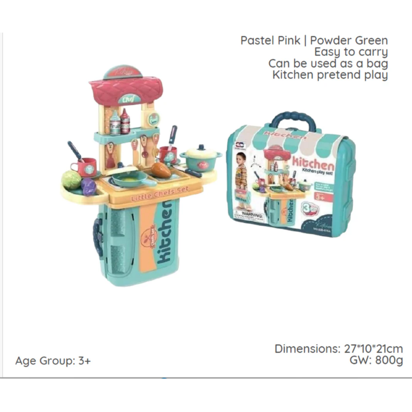 Kodomo Playhouse Kitchen Play Set