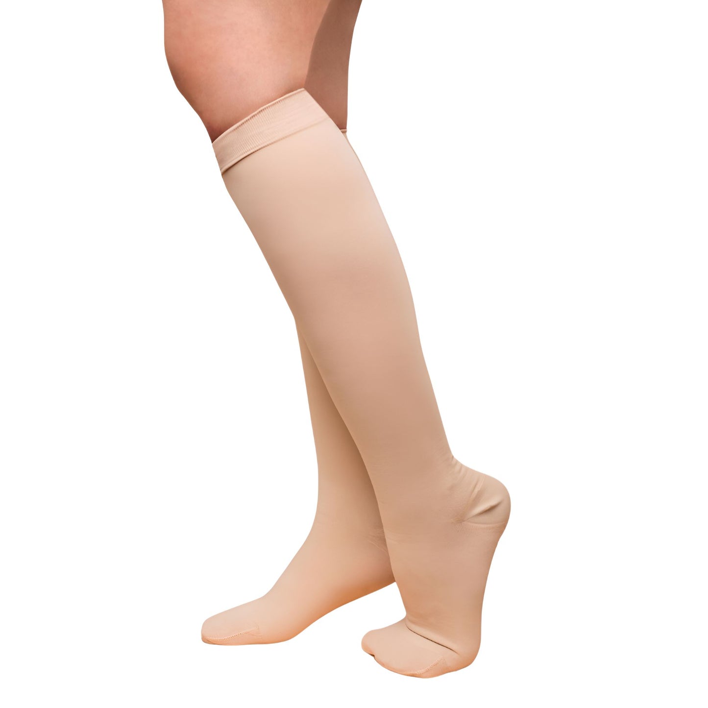 Lunabebe by Mama Blends Medical Grade Compression Socks Edema Varicose Veins Leg Support I Provides graduated vertical and horizontal pressure, Breathable fabric