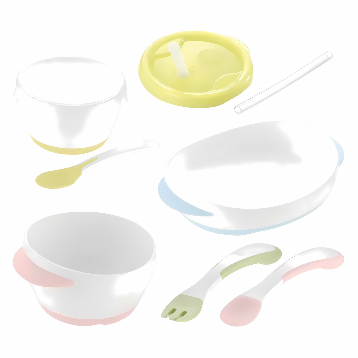 Richell Basic Feeding Set