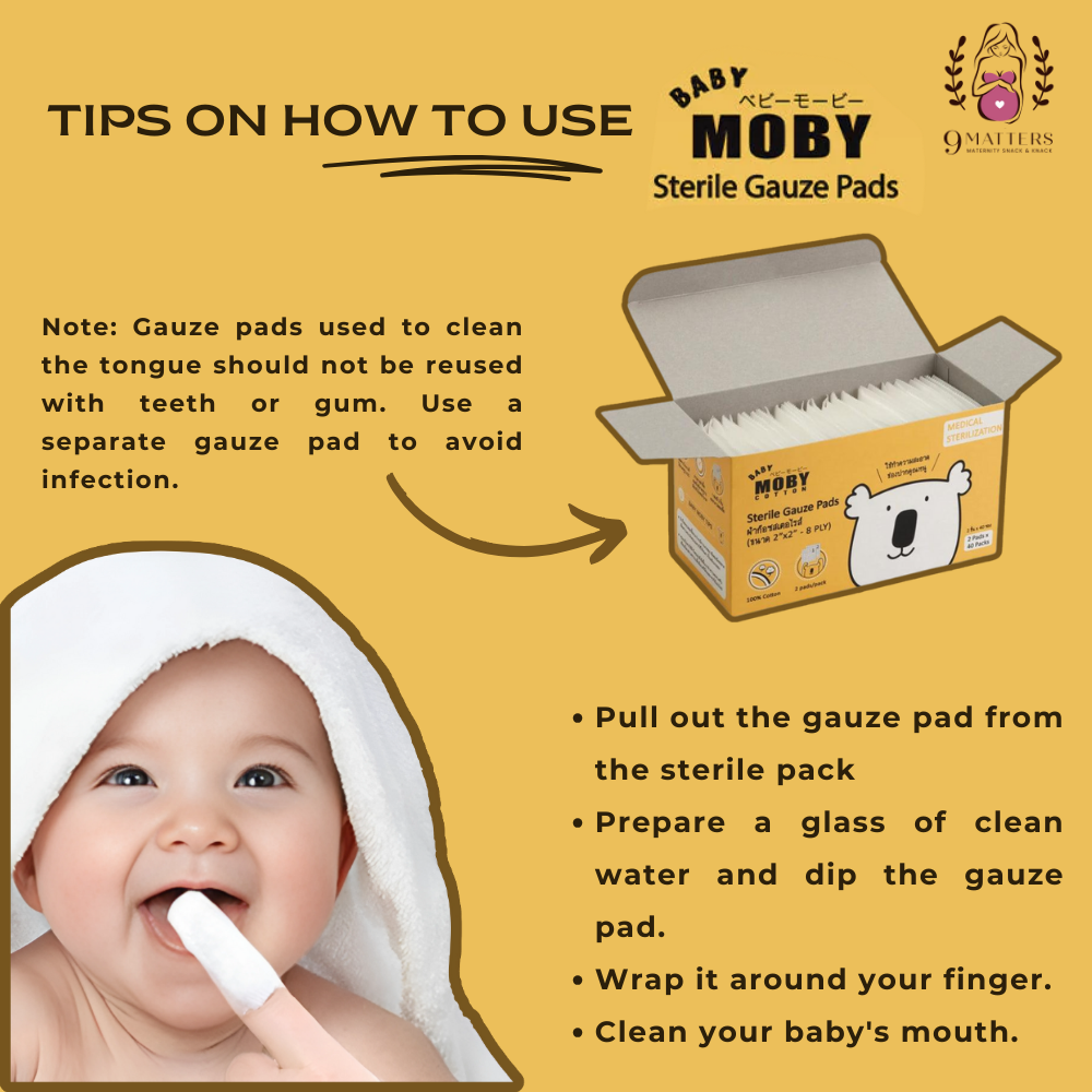 Baby Moby Sterile Gauze Pads