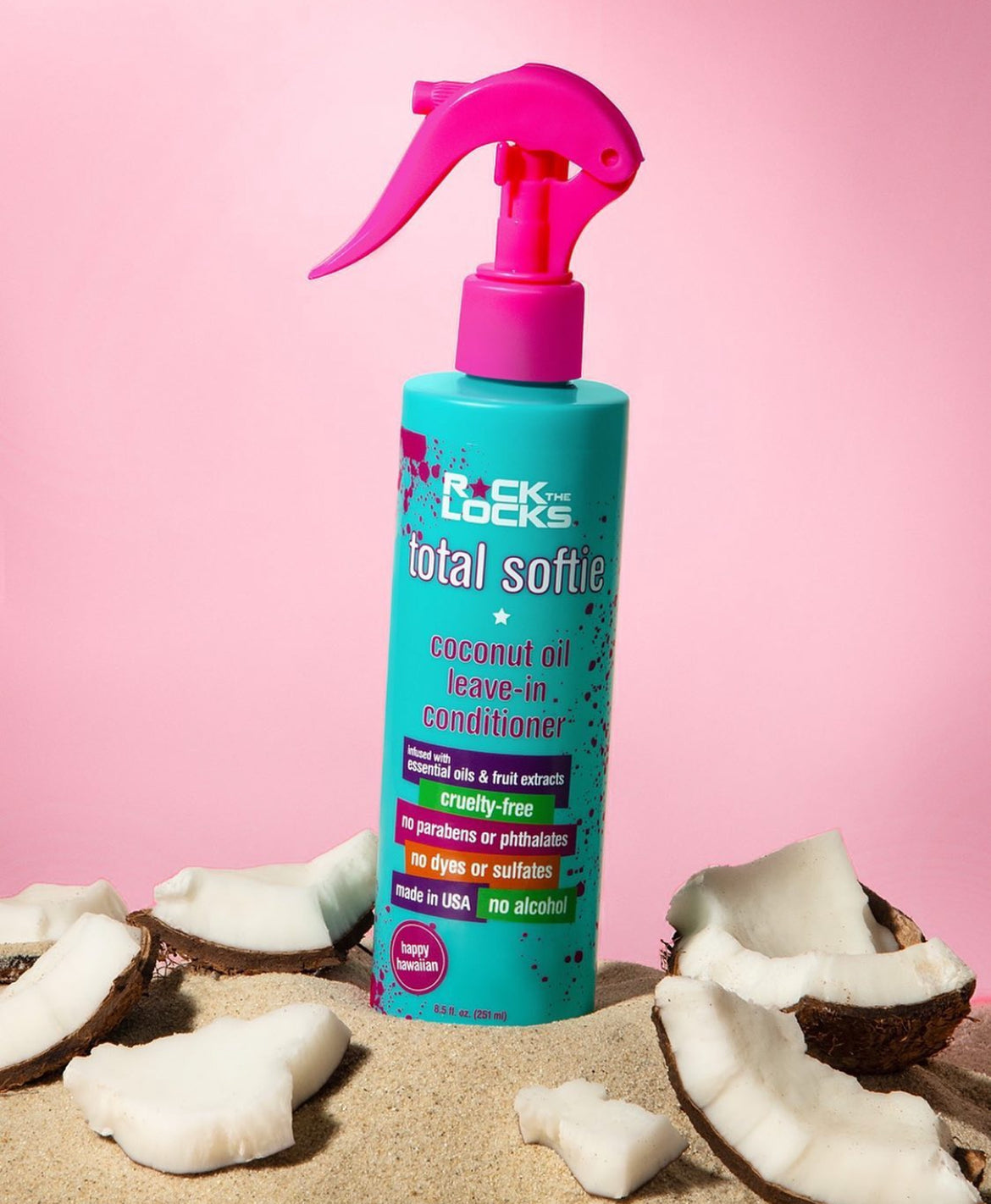 Rock The Locks Total Softie Coconut Oil Leave-In Conditioner 251ML