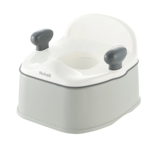 Richell Pottis Step & Potty K White