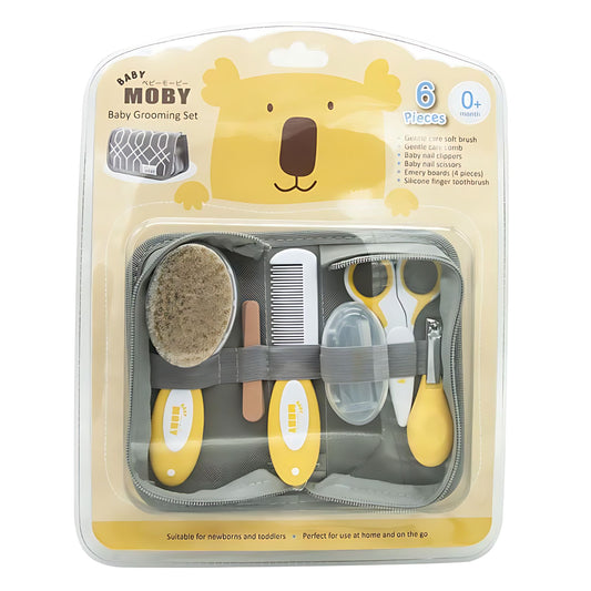 Baby Moby Newborn Grooming Kit And Pouch With Portable Case SET