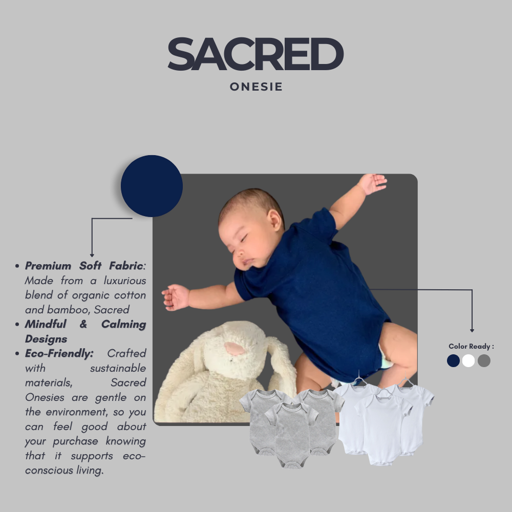 BUNDLE OF 3 Sacred Onesies