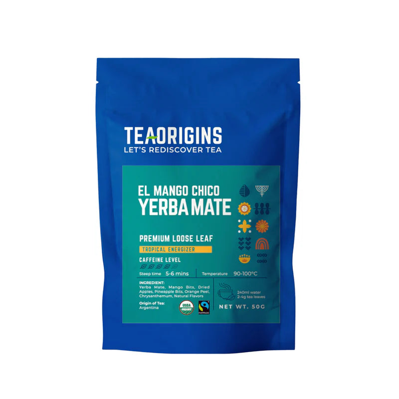 Teaorigins El Mango Chico Yerba Mate Premium Loose Leaf 50g