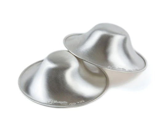 Silverette® Nursing Cups (1 Pair) I Help Soothe Cracked Sore Nipples